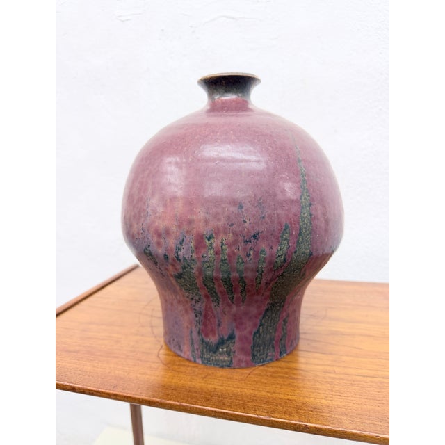 Studio Ceramics Vase by Elke & Elmar Kubicek, 1960s For Sale - Image 9 of 14