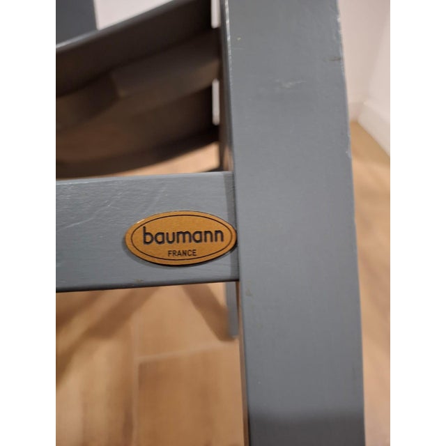 French Armchairs from Baumann, 1980s, Set of 2 For Sale - Image 11 of 14