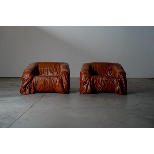Piumino Lounge Chairs, Italy, 1970s, Set of 2 For Sale - Image 9 of 18