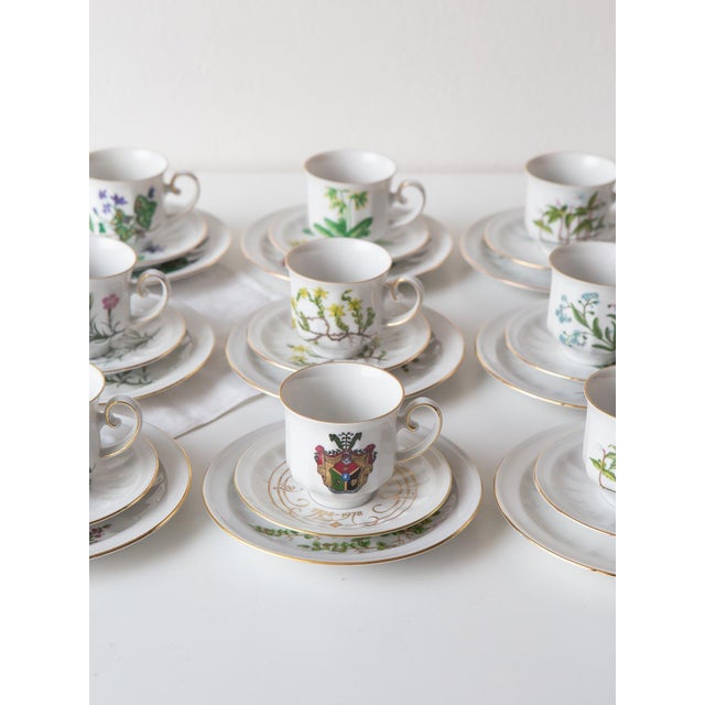 Ceramic Coffee and Dessert from Tettau, 1976, Set of 28 For Sale - Image 7 of 18