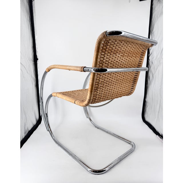Ludwig Mies van der Rohe Bauhaus D42/MR20 Cantilever Armchair by Mies van der Rohe for Tecta, Germany, 1990s For Sale - Image 4 of 11