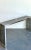Metal Vintage Chrome Slat Console Table After Ralph Lauren For Sale - Image 7 of 12