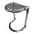 1980s mall Lucite Side Table For Sale