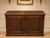 Regency Low Sideboard with Plinth in Oak Herringbone Top For Sale - Image 4 of 9