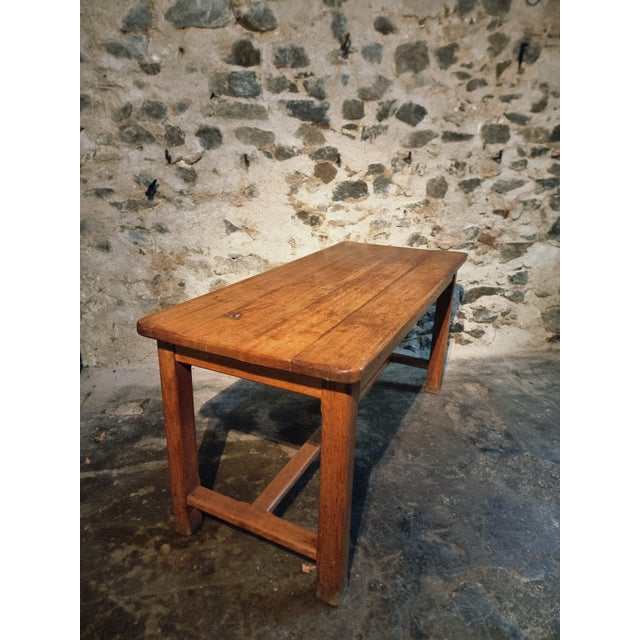 French Oak Table, 1960s For Sale - Image 17 of 18
