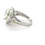 Contemporary Oscar Heyman, 3.15 Carats Heart Diamond and Yellow Diamond Engagement Ring, Size 7.5 For Sale - Image 3 of 7