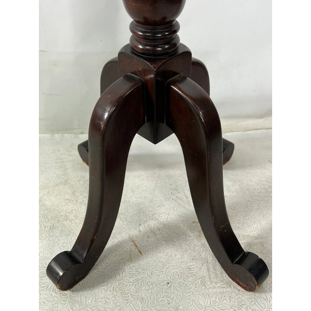 Traditional Vintage Mahogany Coat Rack For Sale - Image 3 of 13