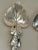 Mexican 1980s Emilia Castillo Silver-Plated Serving Set With Leaf Motif and Ant Detail - Signed For Sale - Image 3 of 16