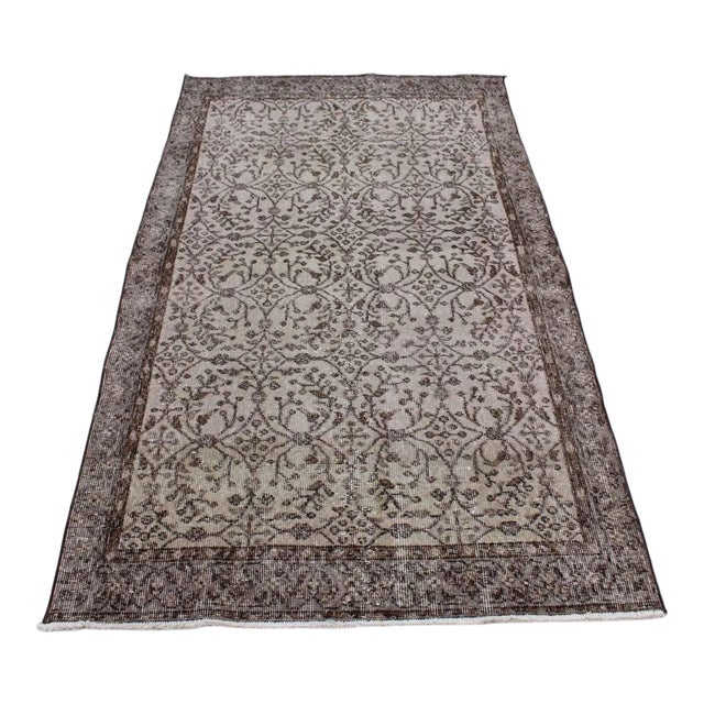 1960s Turkish Area Rug - 42"x74" For Sale