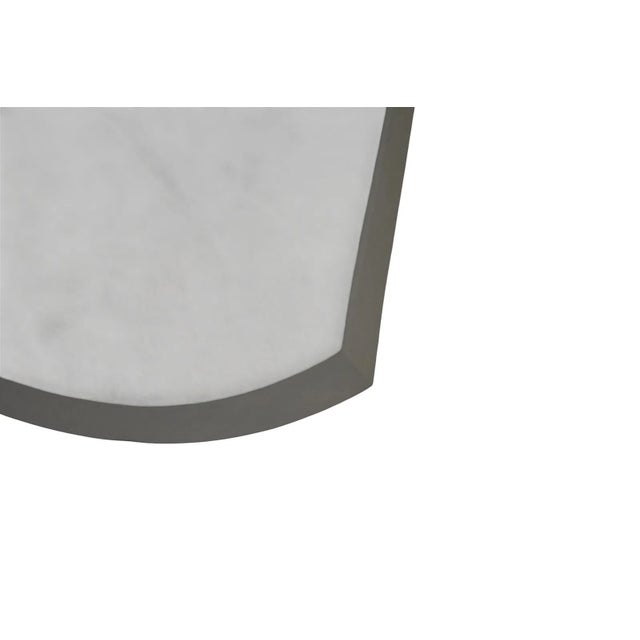 Karl Springer 1970s Karl Springer Style Lucite Scroll Coffee Table For Sale - Image 4 of 8
