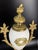 Antique French Mantel Clock Set in Gilt Bronze, 1800s, Set of 3 For Sale - Image 9 of 18