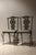 Set of 4 of Chippendale Style Verdigris Iron Garden Chairs For Sale - Image 9 of 9