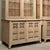 Wood Pair of Monumental Stripped Gothic Revival Solid Oak Display Bookcases For Sale - Image 7 of 18