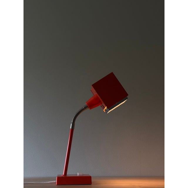 1970s The Cube Table Lamp by Björn Svensson for Elidus, 1970s For Sale - Image 5 of 7