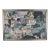 Late 20th Century Southeast Asian Folk Art Village & Riverside Narrative Painting on Canvas For Sale