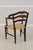 1990s Pair of Rush Seat Barrel Back Chairs For Sale - Image 5 of 16