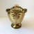 Hollywood Regency Mid 20th Century Vintage Italian Brass Cachepot For Sale - Image 3 of 7