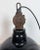 East German Black Enamel Factory Light by LBD Veb Leuchtenbau, Dresden, 1950s For Sale - Image 12 of 18