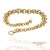 Early 21st Century 18k(750) Solid Yellow Gold Graduated Byzantine Chain Necklace For Sale - Image 5 of 11