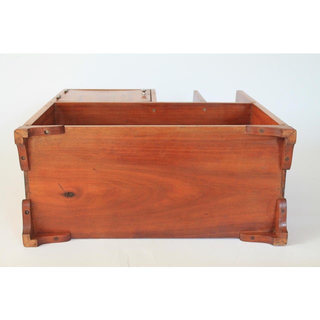Art Deco Era Wood Side Phone Book Shelf Cabinet For Sale - Image 9 of 10