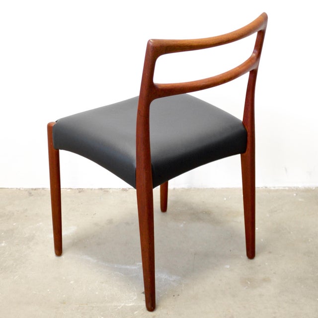 Danish Teak Dining Chairs, in the Style of Johannes Andersen For Sale - Image 13 of 13