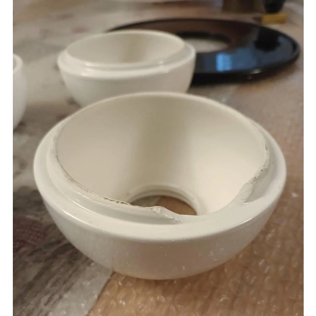 Mid 20th Century Ceramic Sconces - a Pair For Sale - Image 10 of 11