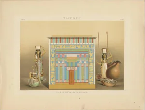 Binion, Tomb in the Valley of Assassif, 1887, Paper