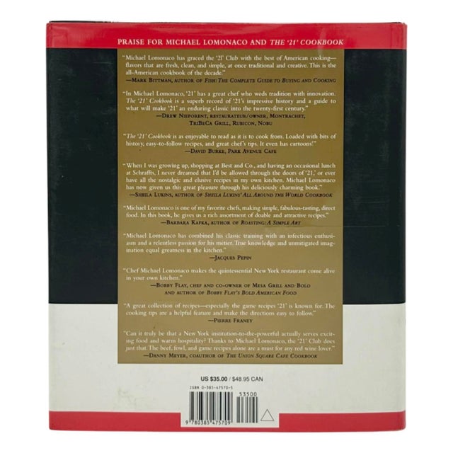 The 21 Club Nyc Restaurant Cookbook 1995 by Michael Lomonaco For Sale - Image 13 of 15