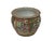 Rose Vintage Chinese Canton Famille Rose Enamel Small Porcelain Pot For Sale - Image 8 of 10