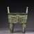 Asian Late 19th Century Bronze Rectangular Ritual Vessel With Taotie Masks For Sale - Image 3 of 10