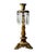 Late 19th Century 19th Century French Dore Bronze Candlesticks With Crystal Prisms - A Pair For Sale - Image 5 of 7