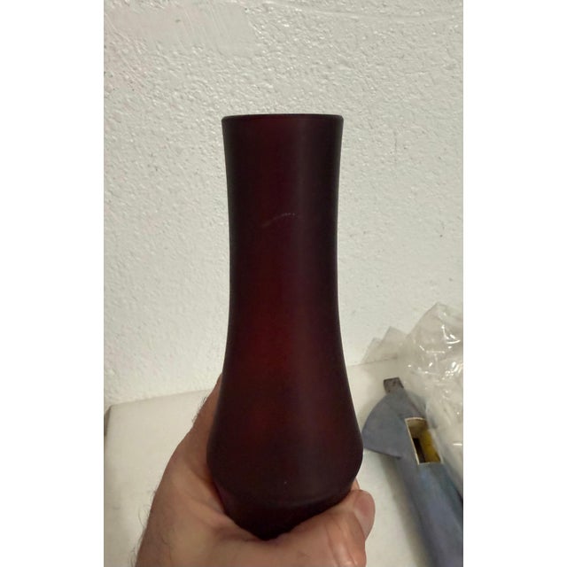 Glass Ivan Baj, Large Murano Italian Abstract Hand Blown Arcade Glass Sculpture Ivan Baj Vase For Sale - Image 7 of 8
