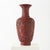 Chinese Carved Cinnabar Lacquer Vase For Sale - Image 3 of 9