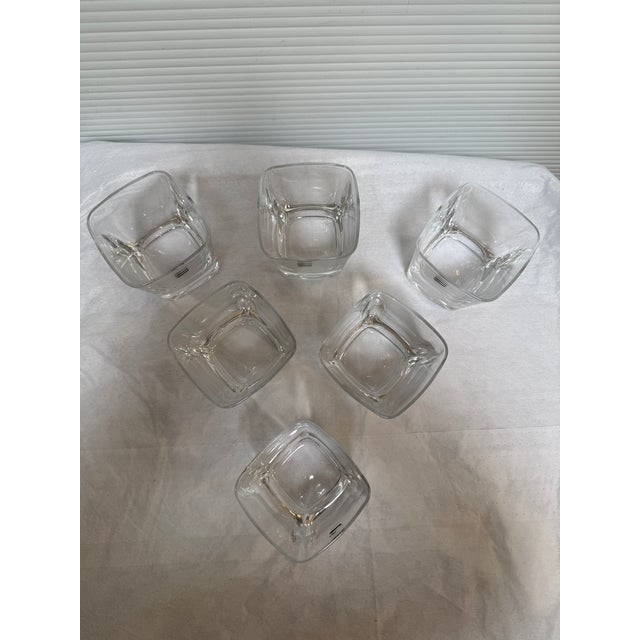 Contemporary Ego Vetri Delle Venezie Glass Tumblers, Set of Six For Sale - Image 3 of 12