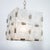 Transparent Molded glass tile chandelier by Kamenicky Senov For Sale - Image 8 of 12