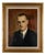 Carl Magnus Lindqvist, Portrait, 1960s, Oil on Panel, Framed For Sale
