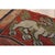 Late 19th Century 1870s Red Field Snow Lion Medallion Antique Chinese Tibetan Small Wool Rug For Sale - Image 5 of 9