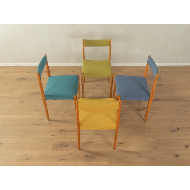 Vintage Dining Room Chairs from Lübke, 1960s, Set of 4 For Sale - Image 9 of 9