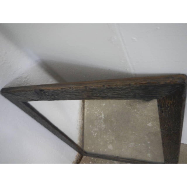 Mirror with Handcrafted Frame, 1980 For Sale - Image 4 of 8