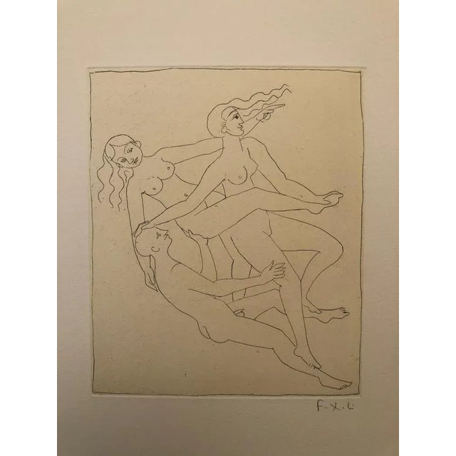 Francois-Xavier Lalanne, Women and Man, 2002, Etching For Sale - Image 6 of 6