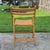1970s Slatted Wooden Folding Wedding Event Party Chairs, Assembled Set of 10 For Sale - Image 9 of 13
