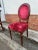 Pair of 20th Century Louis XVI Style Mahogany Upholstered Side Chairs For Sale - Image 9 of 12