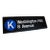 1980s 1980s New York City Subway 'K' Train Roll Sign For Sale