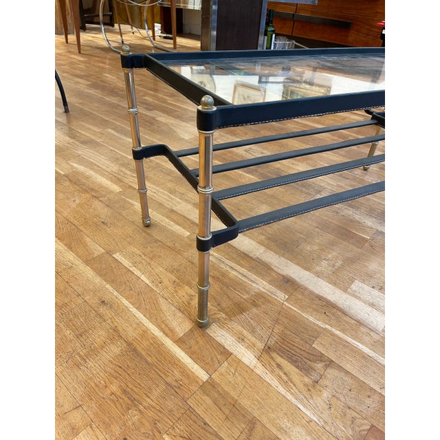 Coffee Table by Jacques Adnet, France, 1950s For Sale - Image 6 of 12