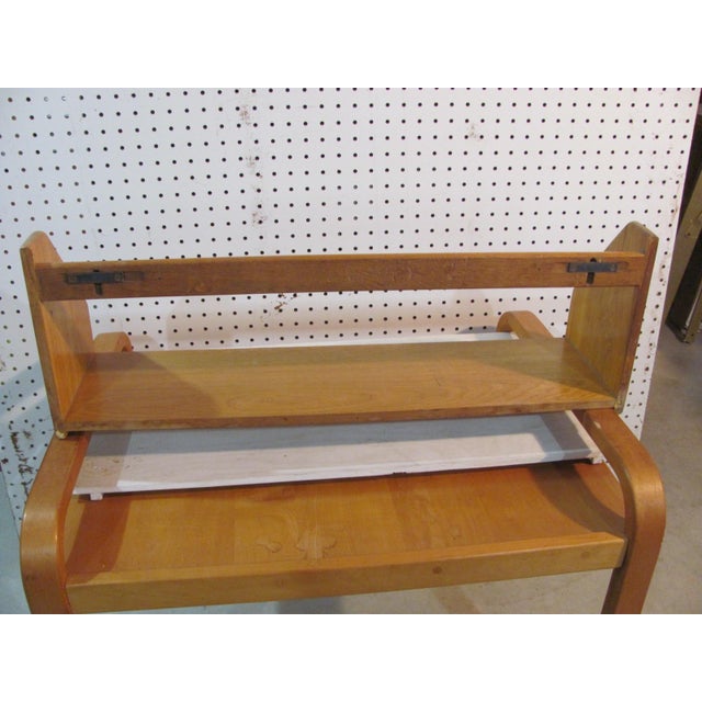 1950s Hans J. Wegner Oak Hanging Bookshelf for Ry Mobler Attributed 1950s For Sale - Image 5 of 10