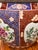 Vintage Painted & Glazed Large Scale Chinese Porcelain Fish Bowl W/ Peony Flowers & Butterflies For Sale - Image 9 of 11
