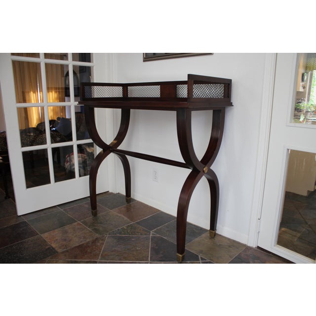 CTHSherrill Standing Bar Serving Table Chairish