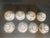 Rustic European Vintage Hand Painted Ceramic Bowls - Made in Portugal - Set of 8 For Sale - Image 3 of 7