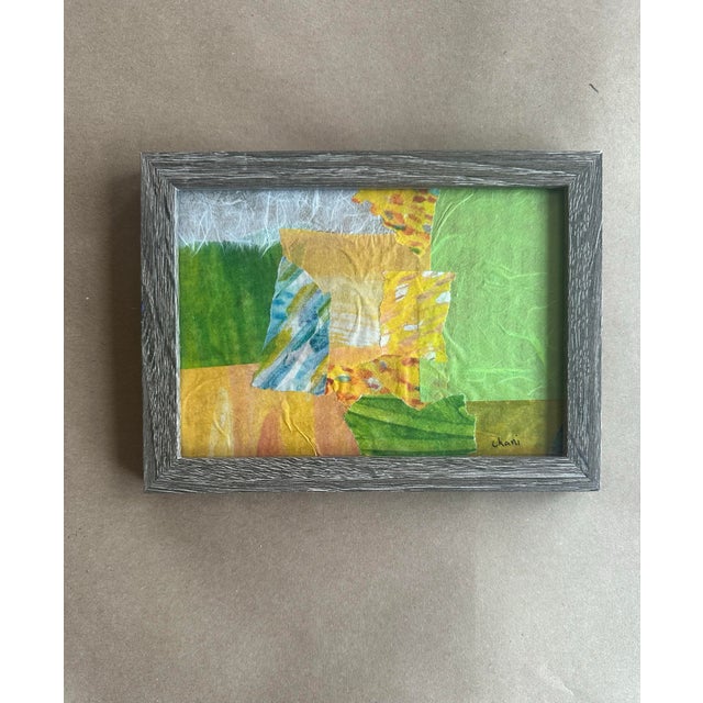 Framed Abstract Collage Diptych by Chani MacKay For Sale - Image 4 of 6