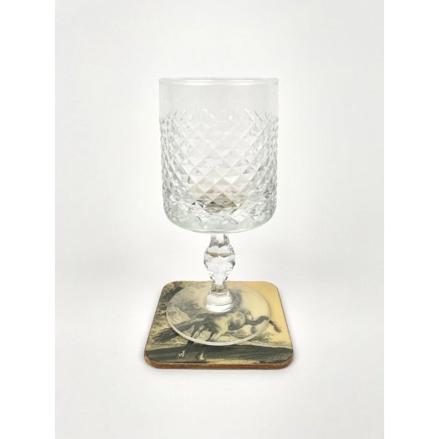 Lacquered Wood Horse Coasters, Italy, 1950s, Set of 6 For Sale - Image 11 of 18